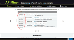 Desktop Screenshot of apiminer.org